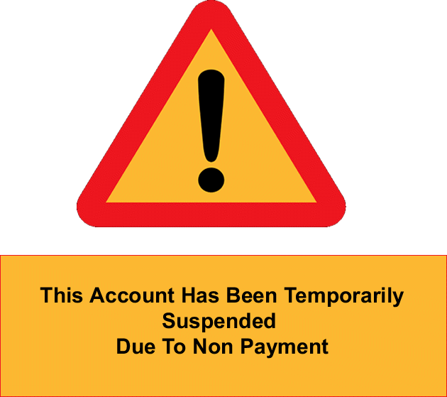 Account Suspended